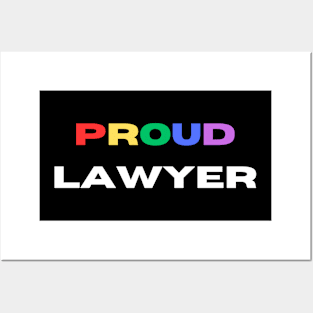 Proud lawyer Posters and Art